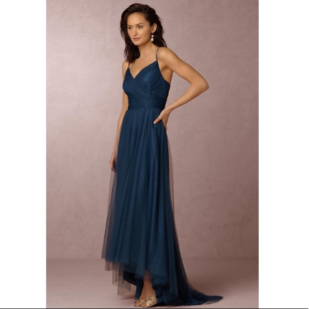 BHLDN Brinkley Dress: Sapphire Gown